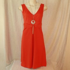 Anthropologie HD in Paris Dress- Orange